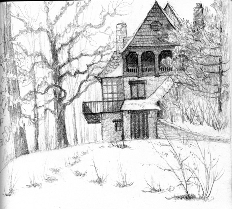 Mansion at  Bee Tree Park