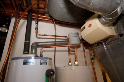 hot water plumbing
