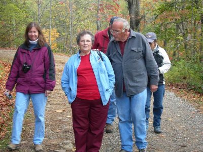 Walking to the Beaver Pond