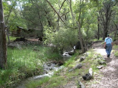 Old cabin on Ramsey Creek