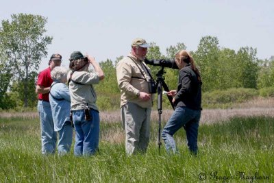 Steve, Lynda, Neil, Don and Dawn at Mallard Marsh