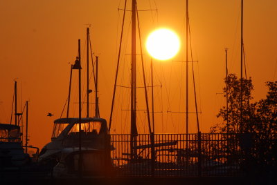 Sunrise at Port Credit Ontario