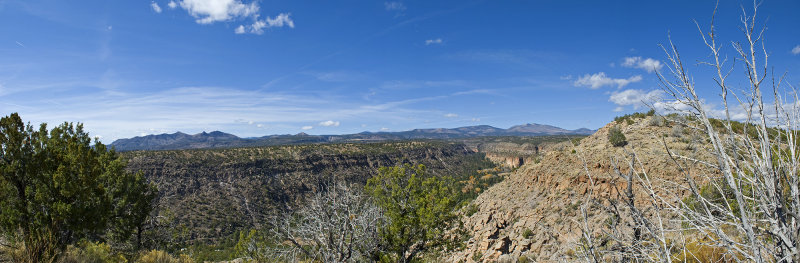 Panorama of Bandelier