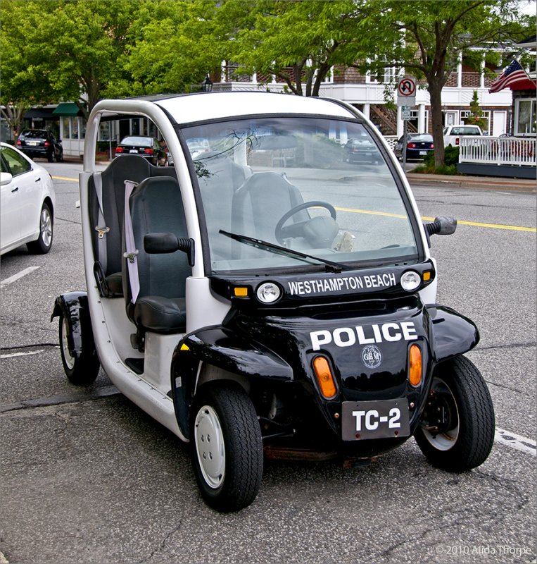 westhampton police car