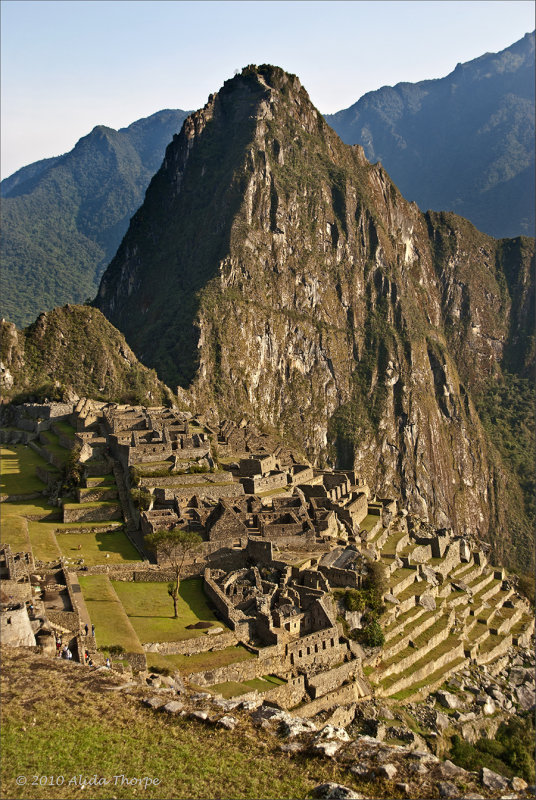 Machu Picchu, vertical image