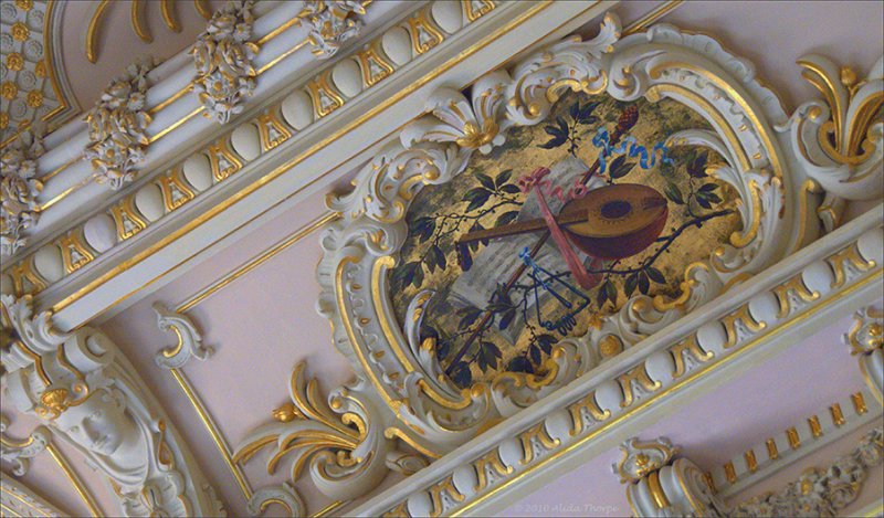 Ceiling in the Palace of Estoi