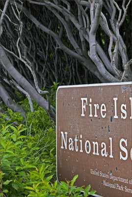 Fire Island Sign