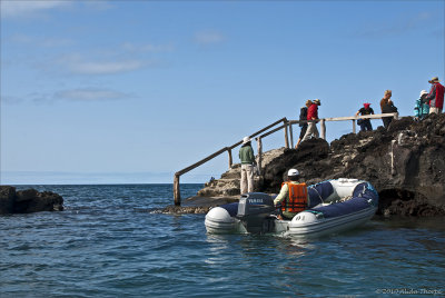 Going ashore