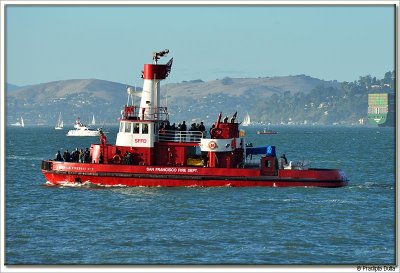 San Francisco Police Dept Boat