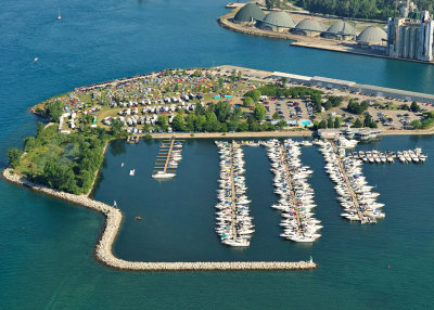 Sarnia's Bayfest and Mackinac and Surrounding Area Aerial Shots