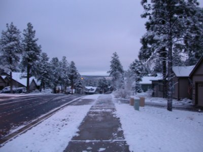 Monday morning 11/10; looking north