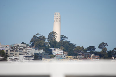 Coit  Tower from ferry