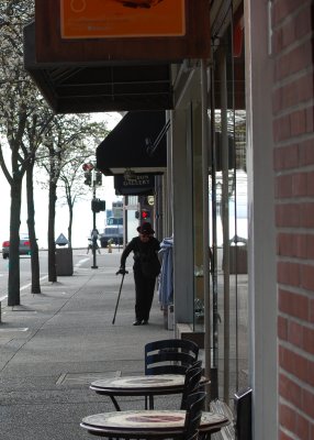 Sausalito street scene