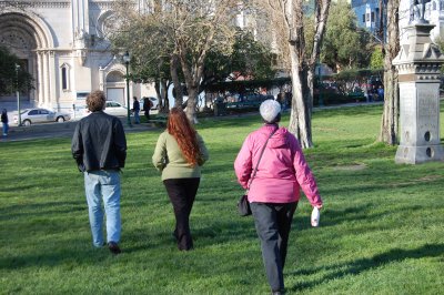 Tuesday, in the park