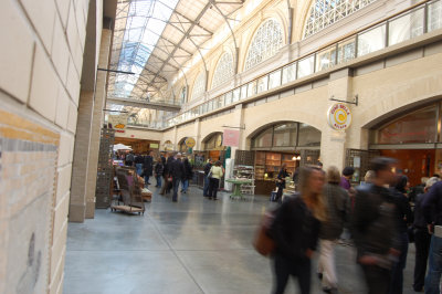 Ferry building inside