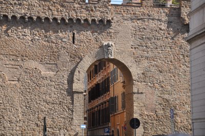 arch to Borgo Pio
