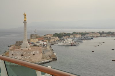 entrance, Messina harbor