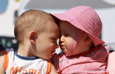 first kiss :)
