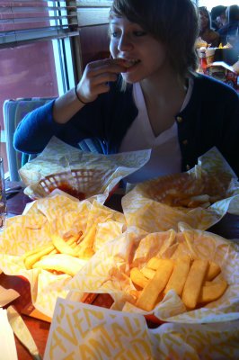she loves fries
