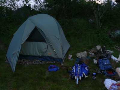 Camp - evening