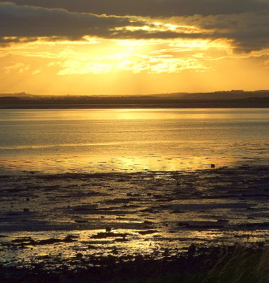Sunset o'er Lindisfarne