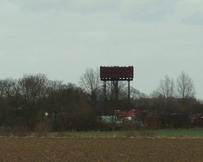 Former RAF Matching,WW2 USAAF Base;the water tower