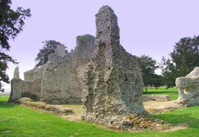Weeting Castle: the extant remains