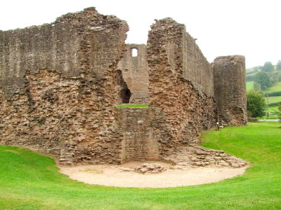 The  missing  tower  and  curtain  walls.