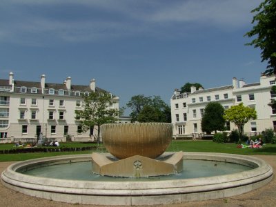Fountain  in  Danejohn  Gardens.