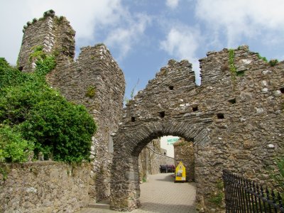 Tenby  Castle  gateway.