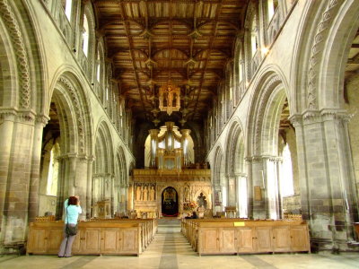 St. David's  Cathedral  interior.