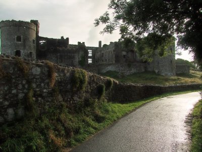 Cariew  Castle, a  less  frequent  view.