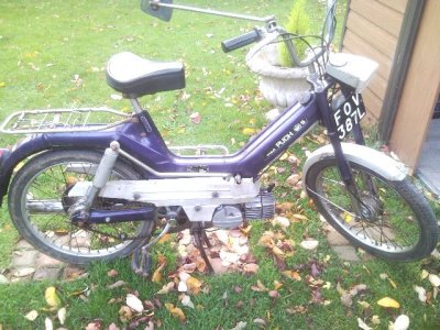 Puch  Maxi 50cc moped.- or one like this.