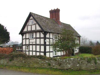A  much-loved  half-timbered  house.