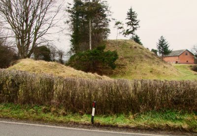 Brompton  Mill  castle  mound