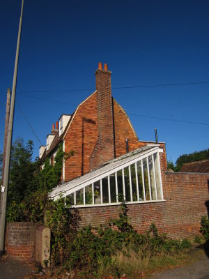 The house on the corner .