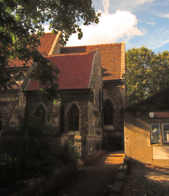 The  Lady  Chapel, from the  outside.
