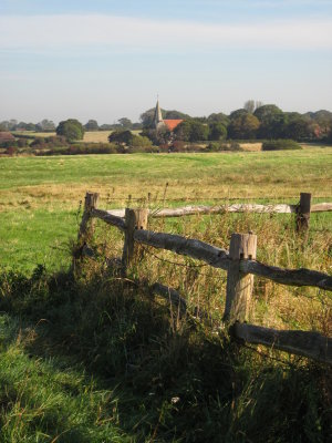 Looking back to Arlington Church