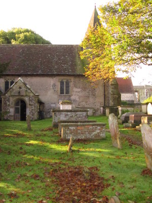 C 12th  century  church  of  St. Mary  and  St. Peter
