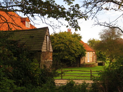 Farm buildings and cottage.