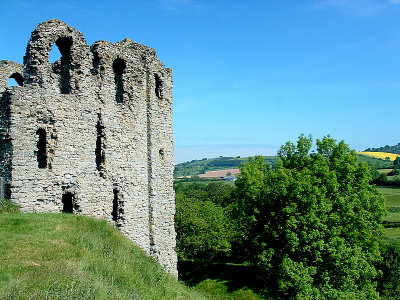 Clun Castle.