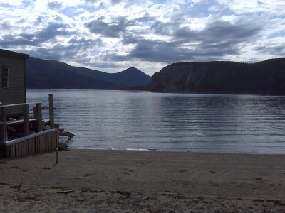 Scenery (Gros Morne).. first dive site, on the salt water intake pipe for the Marine Center aquarium