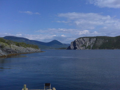 Scenery (Gros Morne).. to the left was our 3rd dive site.. still on Norris Point