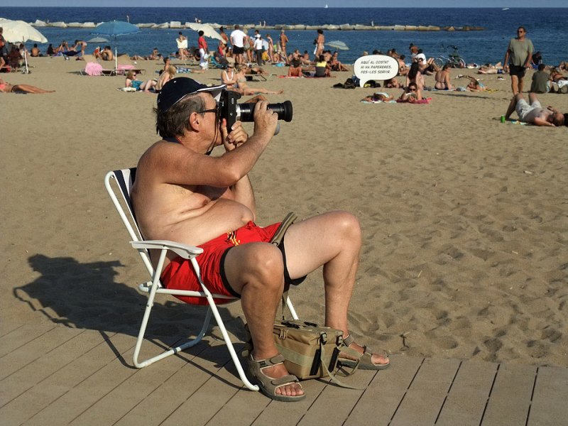 francotirador de playa