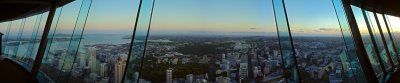 eastern view from auckland sky tower