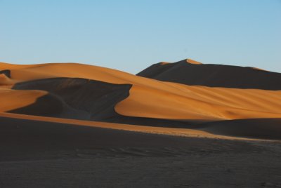 Dunes in late afternoon