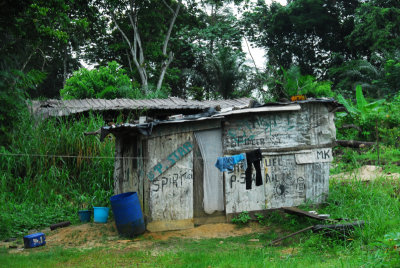 Gabon countryside dwelling