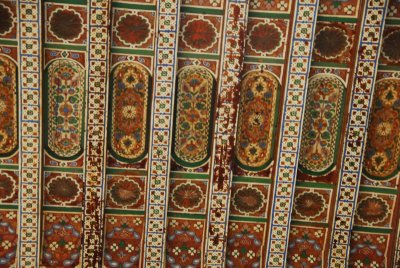 Ceiling in Bahia Palace, Marrakesh