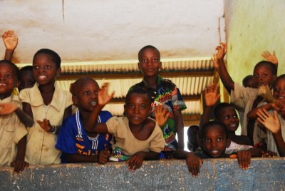 School kids in Badougbe, Togo