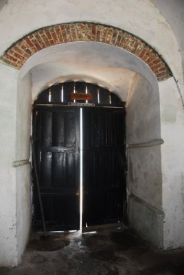Infamous door of no return in former slave castle